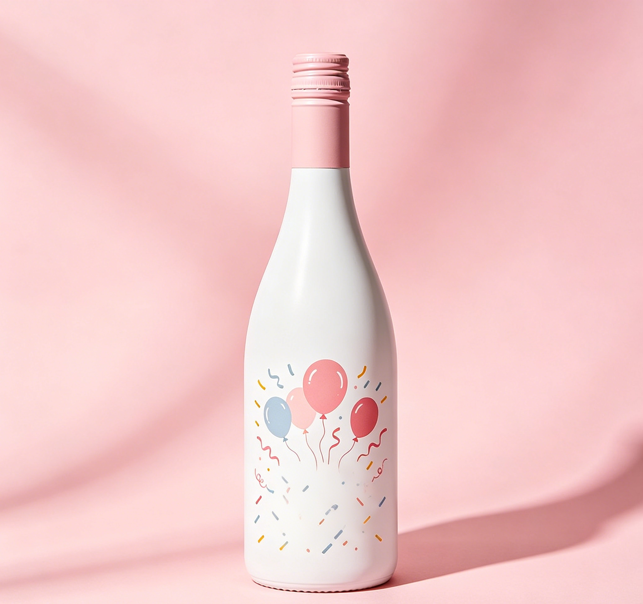 Birthday Wine Bottle Decoration - Classic