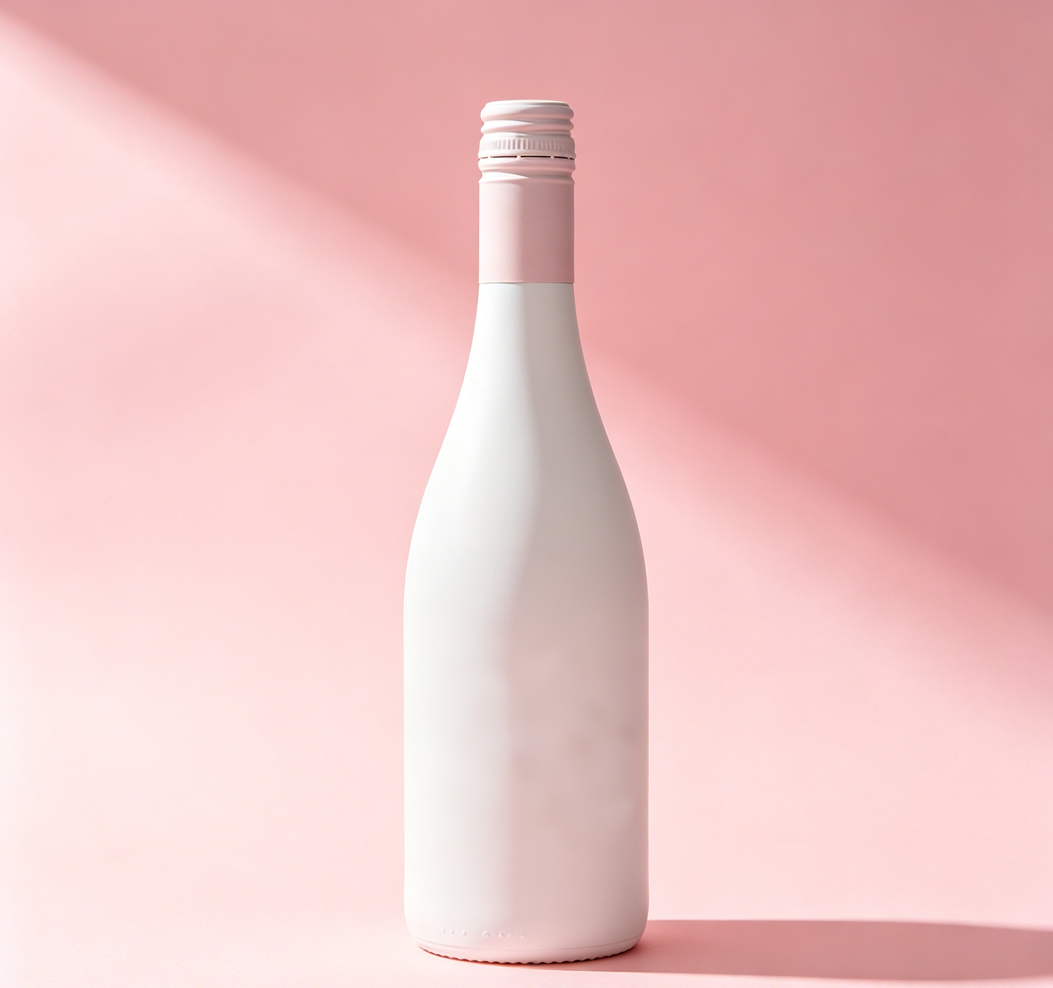 Birthday Wine Bottle Decoration - Minimalist